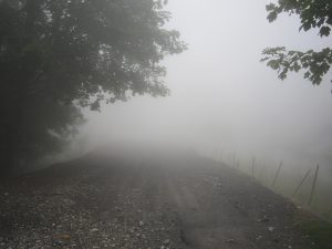 Examen Prayer: Walking and talking with God through the fog.