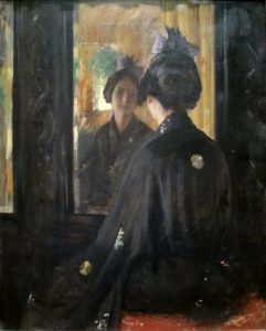 "The Mirror," by William Merritt Chase