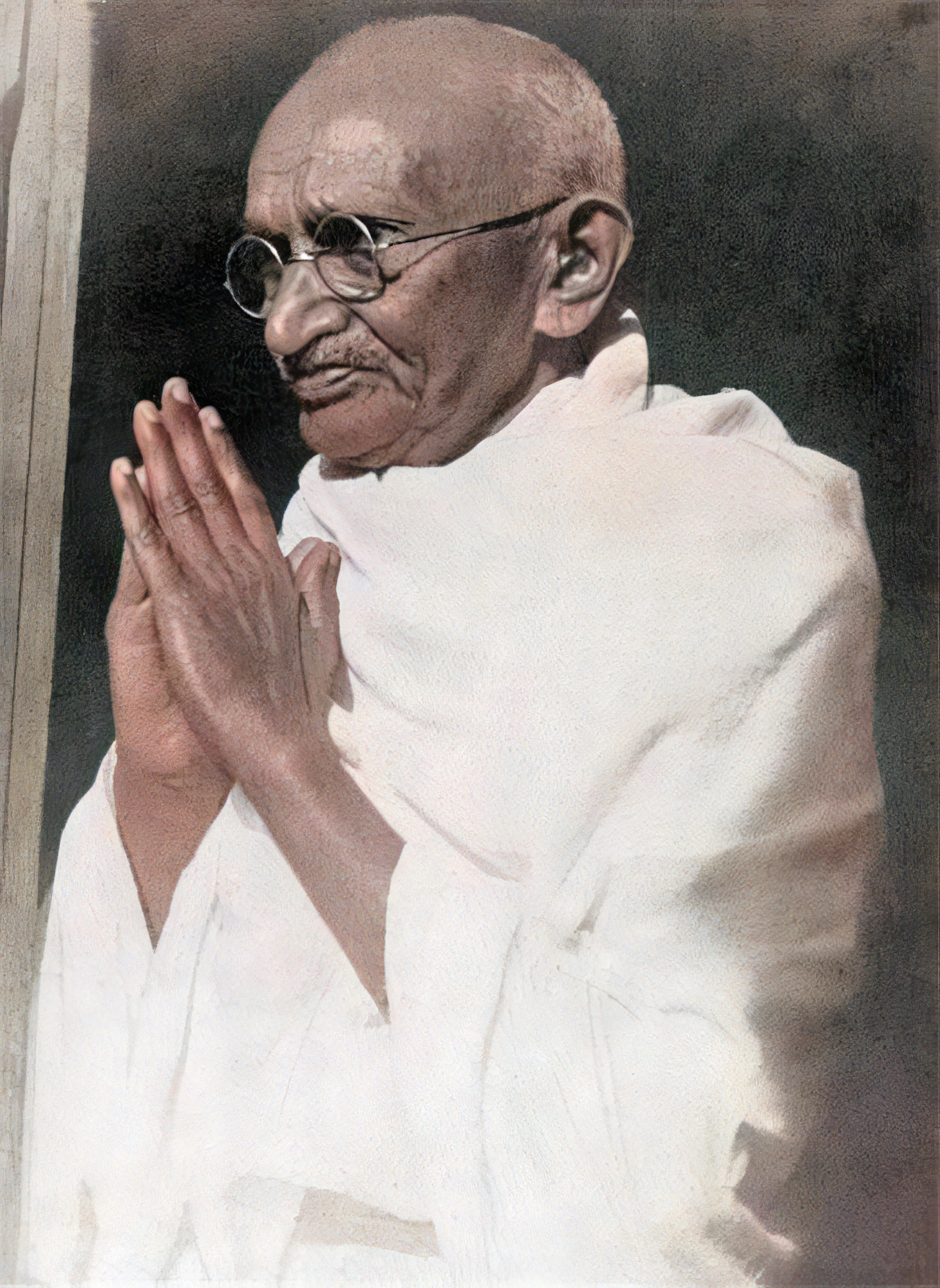 Gandhi at Prayer