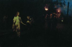 "Jesus Christ in the Garden of Gethsemane" by Ilya Repin