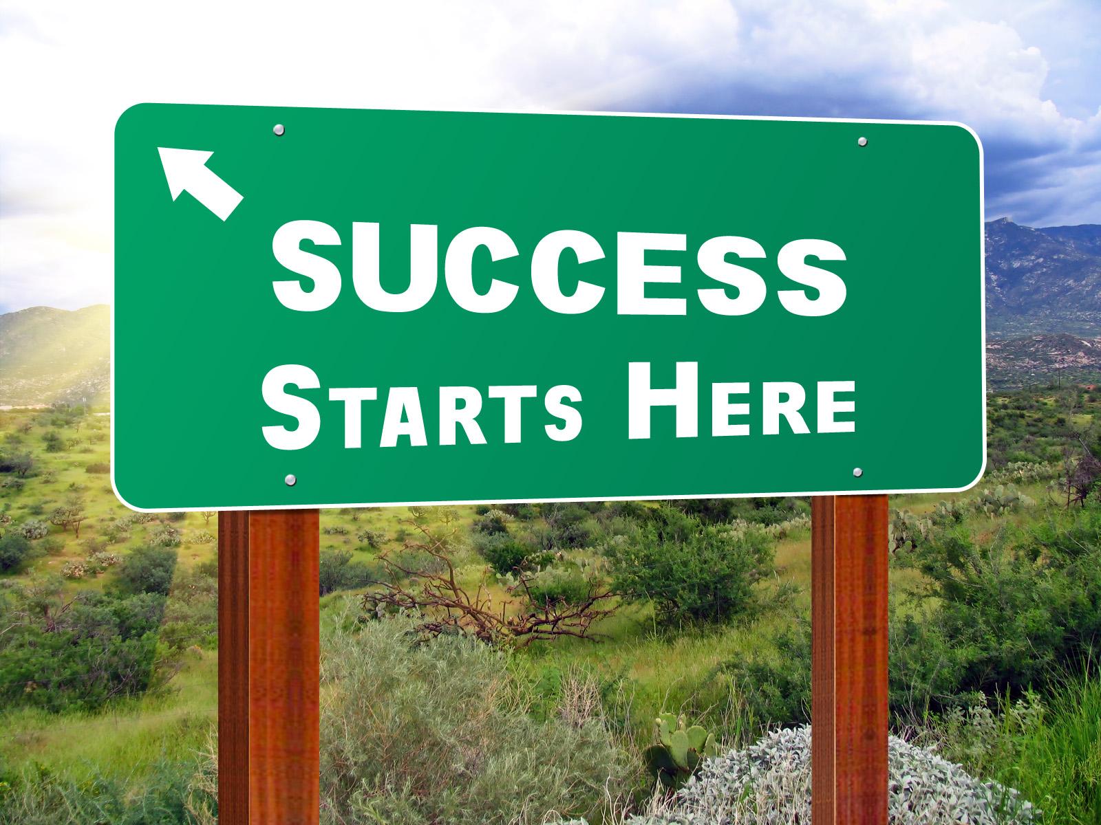 The road to success leads through many illusions to a reality beyond our imagining.