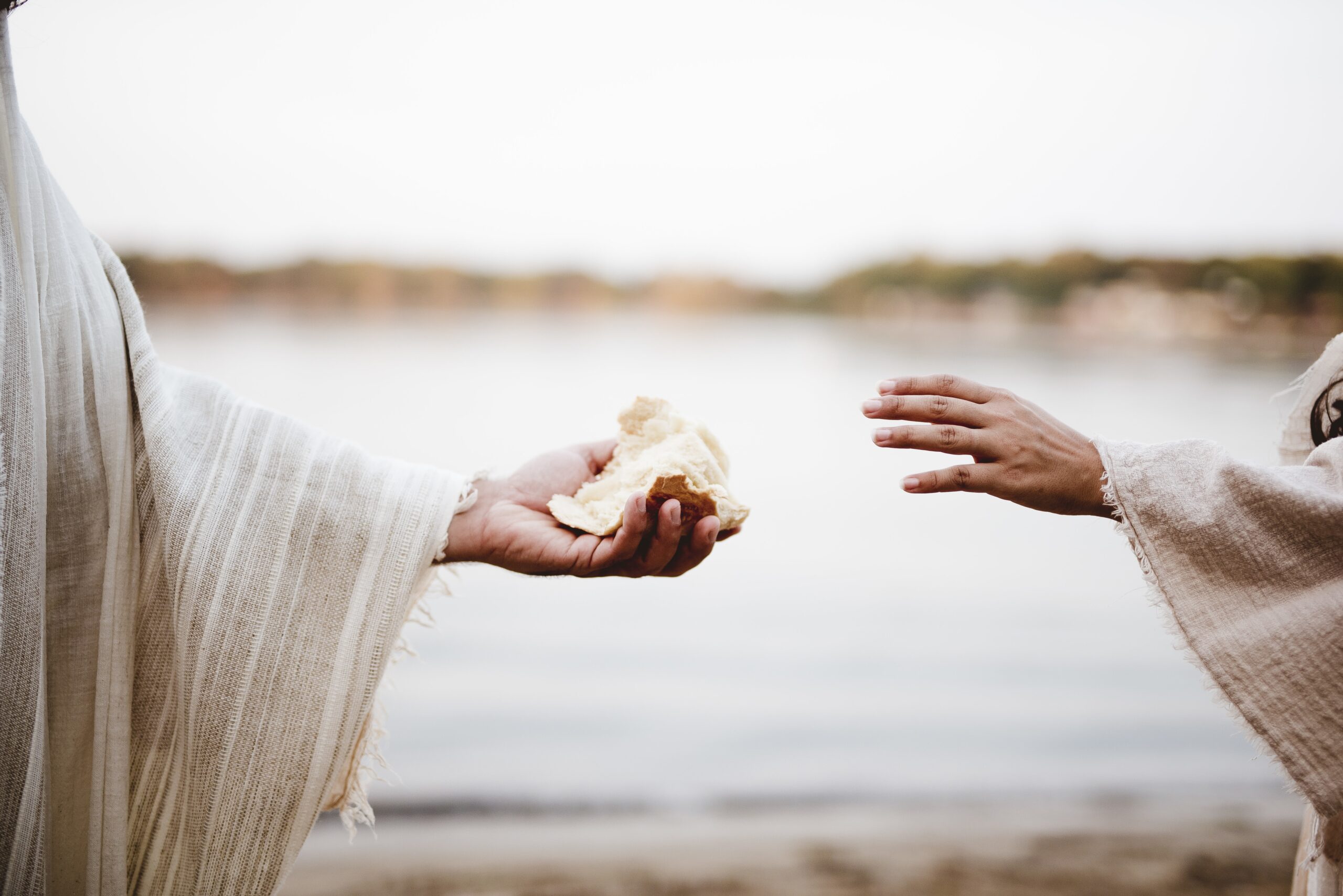 Because he meets us in trials, he is the bread of life.