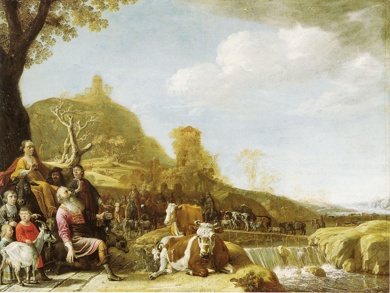 God_Appearing_to_Abraham_at_Sichem._Paulus_Potter Abraham under the tree at Shechem (Genesis 12:1-9)