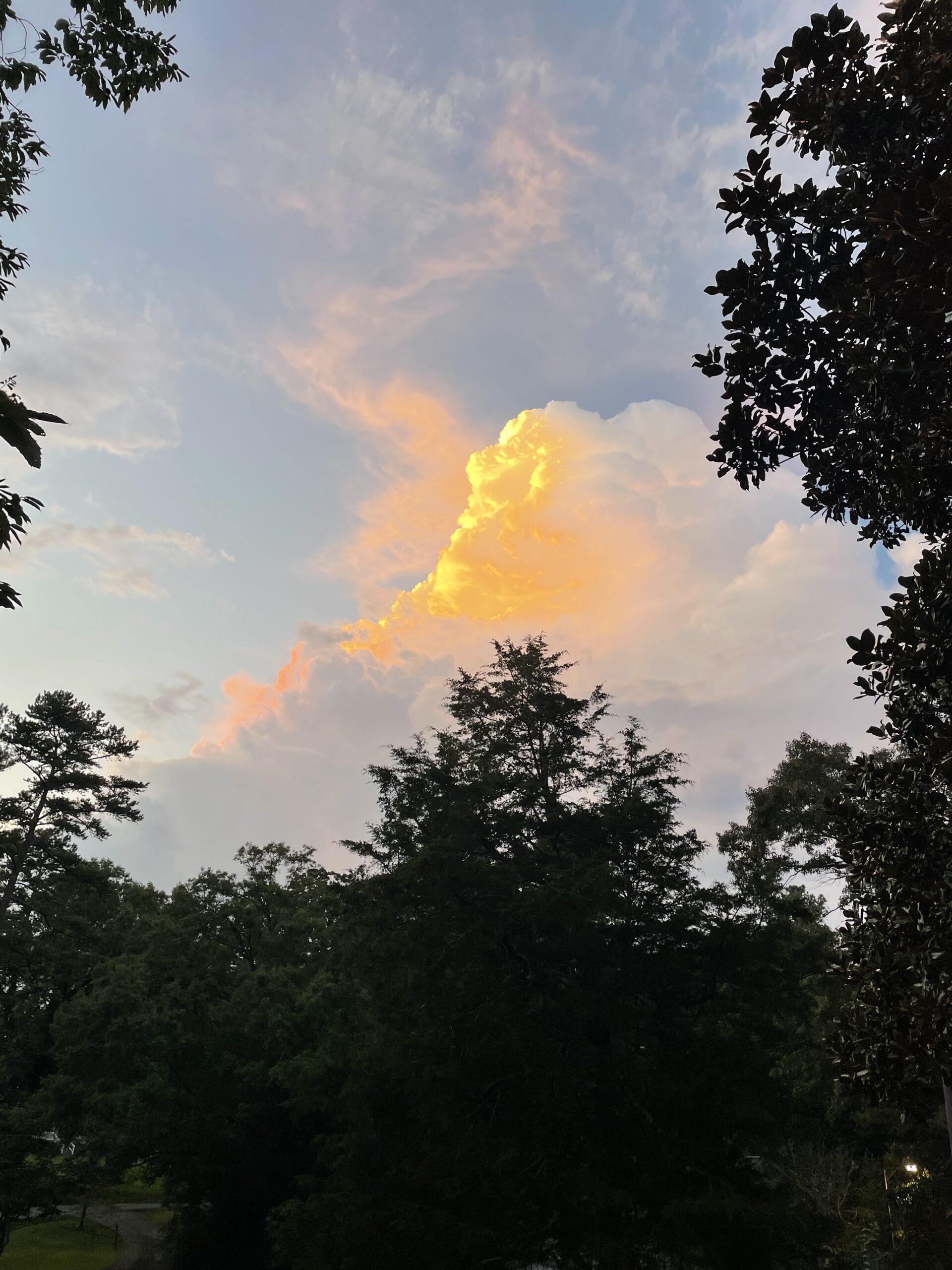 Dr. Jesus shines light on peace from the clouds and on the ground.