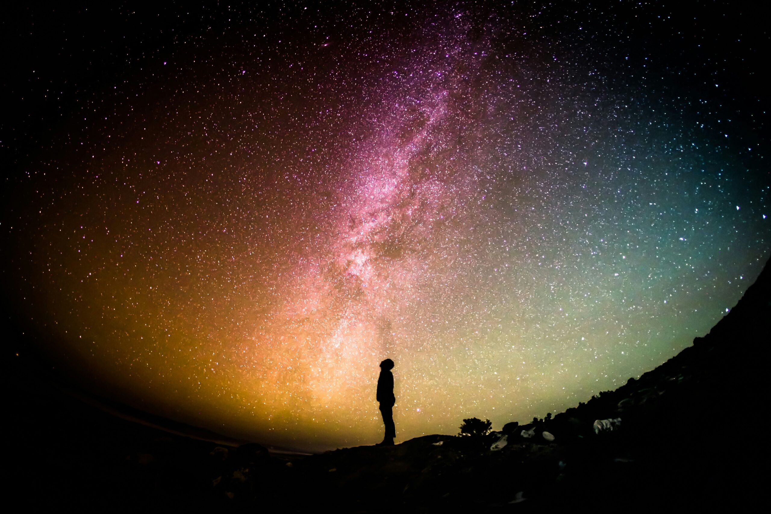 Restless cosmos, solitary individual